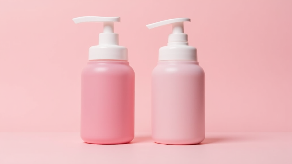 two identical products, one pink and more expensive